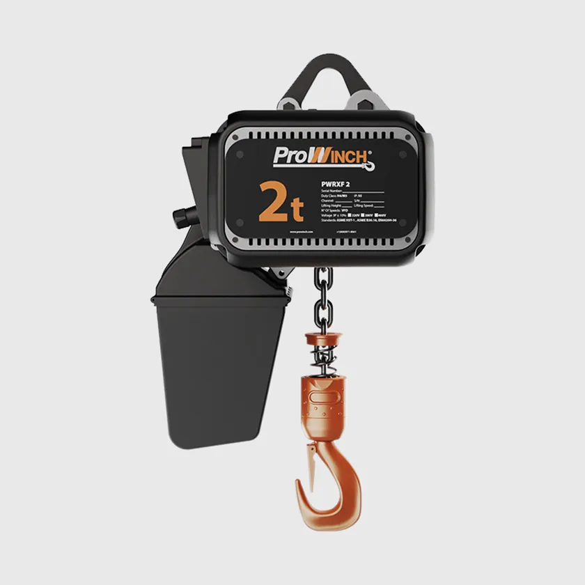 2 ton Electric Chain Hoist Variable Speed 220V 1ø 50~60HZ 20ft 2 ton Electric Chain Hoist Variable Speed 220V 1ø 50~60HZ 20ft