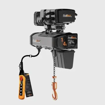 1/4 ton 110~120V Electric Chain Hoist w/ Power Trolley Variable