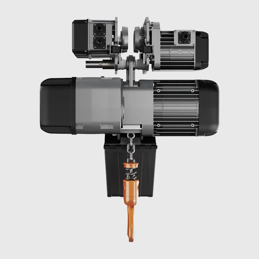2 ton Electric Chain Hoist w/ Power Trolley 1 Speed 208~240V