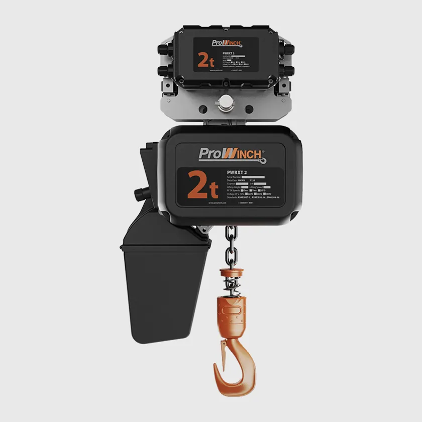 2 ton Electric Chain Hoist w/ Power Trolley 1 Speed 208~240V